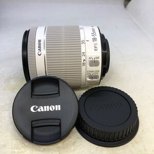 ★極上品★安心動作保証付き★ CANON EF-S 18-55 F3.5-5.6 IS STM ☆人気の白☆