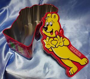 【送料無料】HARIBO bear can case ハリボーのくまの空缶ケース ※グミは入ってません no gummies※【日本郵便発送】