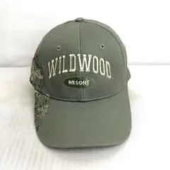 【US古着】WILD WOOD RESORT ビンテージ キャップ リアルツリー