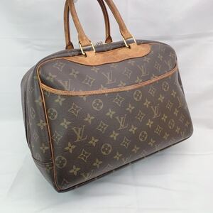 t757 LOUIS VUITTON ルイヴィトン M47270 モノグラム ドーヴィル ハンドバッグ トートバッグ シリアル