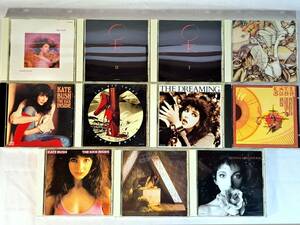 ★KATE BUSH CD11枚★ケイト・ブッシュ★天使と小悪魔/ライオンハート/魔物語/ドリーミング/レッドシューズ/セクシャルワールド 他★USED★