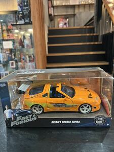 JADA TOYS ワイルドスピード1/24 ブライアン トヨタ スープラ FAST&FURIOUS BRIAN