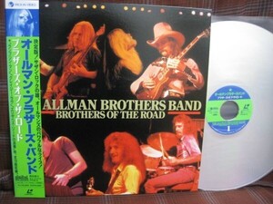 L#3005◆帯付LD◆ オールマン・ブラザーズ・バンド - ブラザーズ・オブ・ザ・ロード ALLMAN BROTHERS BAND　Brothers of the Road　PVLM-12