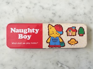 ペンケース　筆箱　Naughty Boy　缶製　日本製