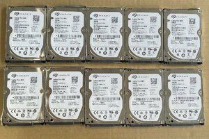 SEAGATE ST500LM021×10個セット 500GB 2.5 インチ SATA HDD500GB使用時間2007H～9724H★F524