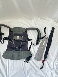 美品 ergobaby 抱っこ紐 ADAPT アダプト エルゴベビー ベビーキャリア 抱っこひも 梶Y0623-6