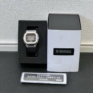 CASIO カシオ G-MS GM-S5600-1JF G-SHOCK ユニセックス 腕時計 メンズ レディース ブラック メタルベゼル 