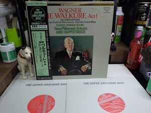 a01｜盤面新品同様！【LP / The Super Analogue Disc 1987 JP, 180g vinyl】Kirsten Flagstad - Die Walkure Act One～｜H.KNAPPERTSBUSCH