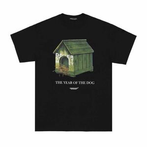 希少 XL UNDERCOVER x DSMG NEW YEAR OF THE DOG 限定 BLACK T-Shirt