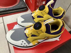 1回着用puma disc LITE　THE　LIST　GAMETIME ディスクブレイズ　28.5cm プーマ　レイカーズ