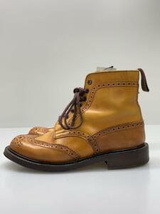 Tricker’s◆レースアップブーツ/ハイカットブーツ/ブーツ/UK4/CML/レザー/LS180