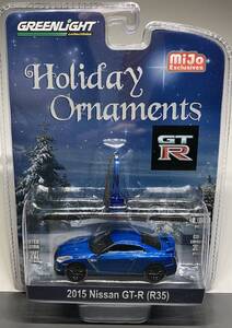 1/64　Greenlight Holiday Ornaments 2015 Nissan GT-R R35　ニッサン　未開封品　グリーンライト