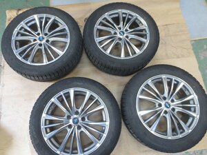 TOPY　DORFREN　ドルフレン　アルミホイール　18インチ　7J　ET38　PCD114.3　5穴　4本セット　ウィンタートランパス　225/55R18　98Q　伊t