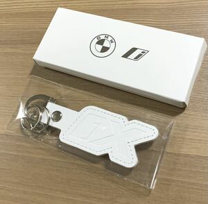 BMW オリジナル・リサイクルレザー キーホルダー BMW キーリング 未使用 非売品