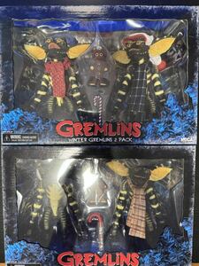 NECA グレムリン ウィンター・グレムリン フィギュア ２体セット ネカ GREMLiNS WINTER GREMLINS 2 PACK クリスマス 聖歌隊　別の聖歌隊