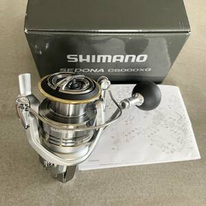 極美品 国内正規品 SHIMANO シマノ スピニングリール 23 セドナ C5000XG