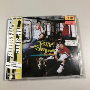 貴重です！【20-09A】　HIP HOP CD RIP Slyme "Lip