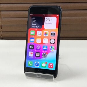 ☆ジャンク/割れ/中古品☆ Apple iPhone SE (第3世代) 64GB MMYC3J/A ミッドナイト 〇判定 au版SIMフリー