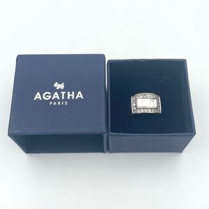 AGATHA アガサ リング 925 SILVER 銀 アクセサリー 約12g