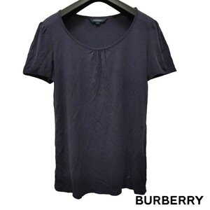 BURBERRY LONDON /バーバリー レディース トップス 半袖カットソー パープル ２サイズ 薄手 春夏 I-4473