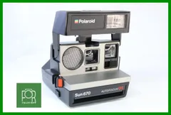 【動作保証・点検済】良品■Polaroid Sun 670 AUTOFOCUS QS◼️シャッター・フラッシュ完動・動作確認済み■12803