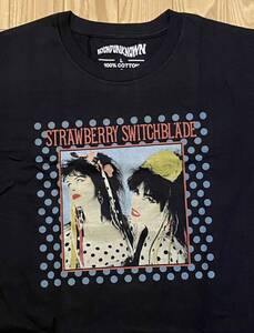 strawberry switchblade ストロベリースイッチブレード　バンT ロックT サイズL