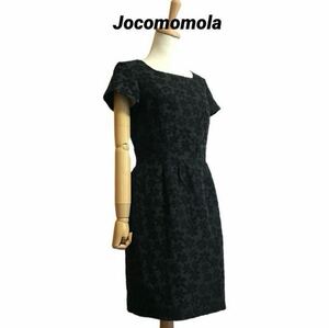 JOCOMOMOLA フラワー起毛ジャガード ワンピース