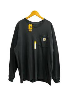 Carhartt (カーハート) Workwear LS Pocket T-Shirt ロンT 長袖Tシャツ K126 M ブラック メンズ/027