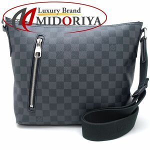 LOUIS VUITTON ルイヴィトン ダミエ グラフィット ミックPM N41211 斜め掛けショルダーバッグ グレー ブラック/351836【中古】