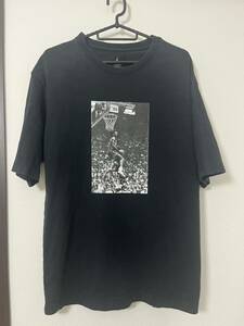 大人気モデル！ NIKE JORDAN × UNION M J UNION TEE ナイキ ジョーダンブランド × ユニオン プリント Tシャツ 半袖 ブラック S 黒