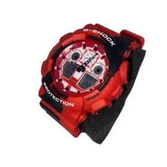 CASIO カシオ 腕時計 メンズ G-SHOCK 錦鯉 レッド 黒色