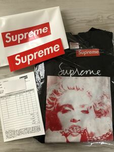 Mサイズ Supreme Madonna Tee マドンナ Tシャツ 木村拓哉 シュプリーム 黒 ブラック キムタク キムタク着