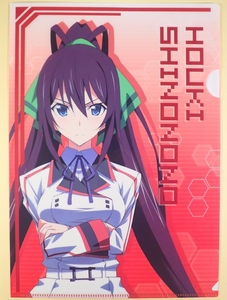 ◆ IS インフィニットストラトス 篠ノ之箒 制服姿 クリアファイル INFINITE STRATOS ◆