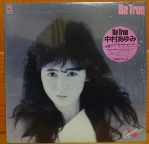 中村あゆみ/Be True　LP　翼の折れたエンジェル