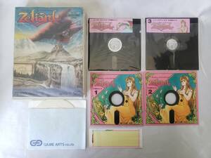 A527 Zeliard ゼリアード PC-8801 mkⅡSR/FR/FH/FA/MR/MH/MA 5インチFD 5-2D 2ドライブ専用 ゲームアーツ パソコンゲーム PCゲーム 中古