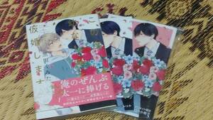 この度幼なじみと仮婚します 　黒田くろた 　アニメイト限定4Pリーフレット＆アニメイト限定12P小冊子付き