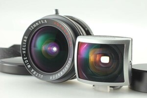 美品 ファインダー付き★ Voigtlander ULTRA WIDE HELIAR 12mm f5.6 Asph L39 LTM フォクトレンダー ウルトラワイドヘリアー 完動品