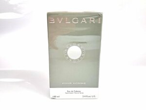 未使用　フィルム未開封　ブルガリ　BVLGARI　POUR HOMME　プールオム　オードトワレ　スプレー　100ml　YK-5240