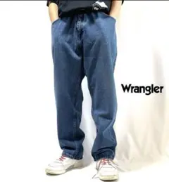 90s wrangler ラングラー　ワイド　バギー　デニム　パンツ