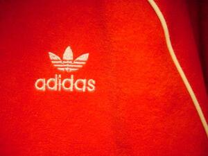 値下げ！DECENTE■adidas■■■パイルシャツM●赤★新品♪希少！