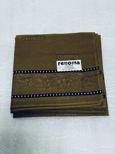 新品　未使用　renoma ハンカチ