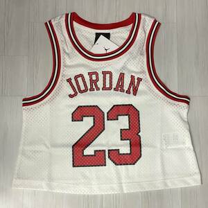 正規品 【S】 NIKE ナイキ JORDAN BRAND ジョーダンブランド 23 エッセンシャル ショート丈 ジャージー 白 ビブス NBA ブルズ BULLS