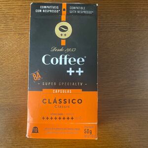 ブラジルカプセルコーヒー　Coffee++　カプセルコーヒー　カプセル10個入り　50ｇ