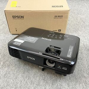 K12上A10 美品 EPSON エプソン LCD プロジェクター EB-W420 3000lm H718D