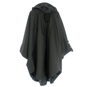 ノルウェージャンレイン Norwegian Rain RAINCHO レインポンチョ ハイブリッドコート XS 黒 ブラック 426-9252978 国内正規 メンズ