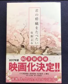 【☆美品☆】住野よる「君の膵臓をたべたい」 小説