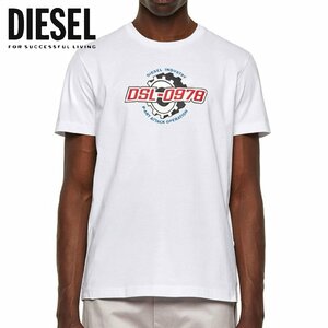 正規品/新品/未使用/XSサイズ■訳ありアウトレット品■タグ付き/定価7,700円■DIESEL ディーゼル メンズ コットン 半袖Tシャツ 871