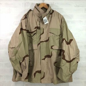 米軍 放出品 ミリタリー M-65 フィールドジャケット デッドストック タグ付き SIZE:L-S デザートカモ MU632023011803