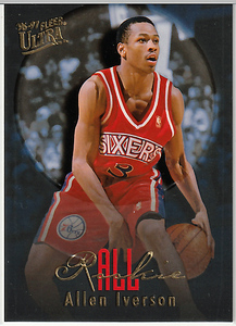 96-97 Fleer ULTRA【ALLEN IVERSON】ALL Rookie アレンアイバーソン 76ers