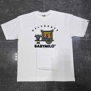 A BATHING APE CELEBRATE BABY MILO TEE 2010年 Lサイズ アベイシングエイプ ひな祭りベイビーマイロ半袖Tシャツ BAPE